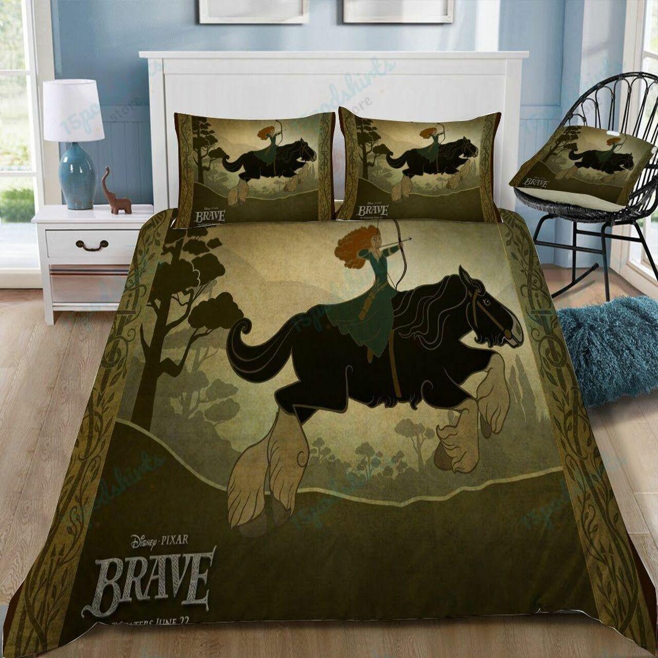 Disney Brave 37 Beautiful Decor For Disney Fan Bedding Set Duvet Cover Meaningful Gift For Love