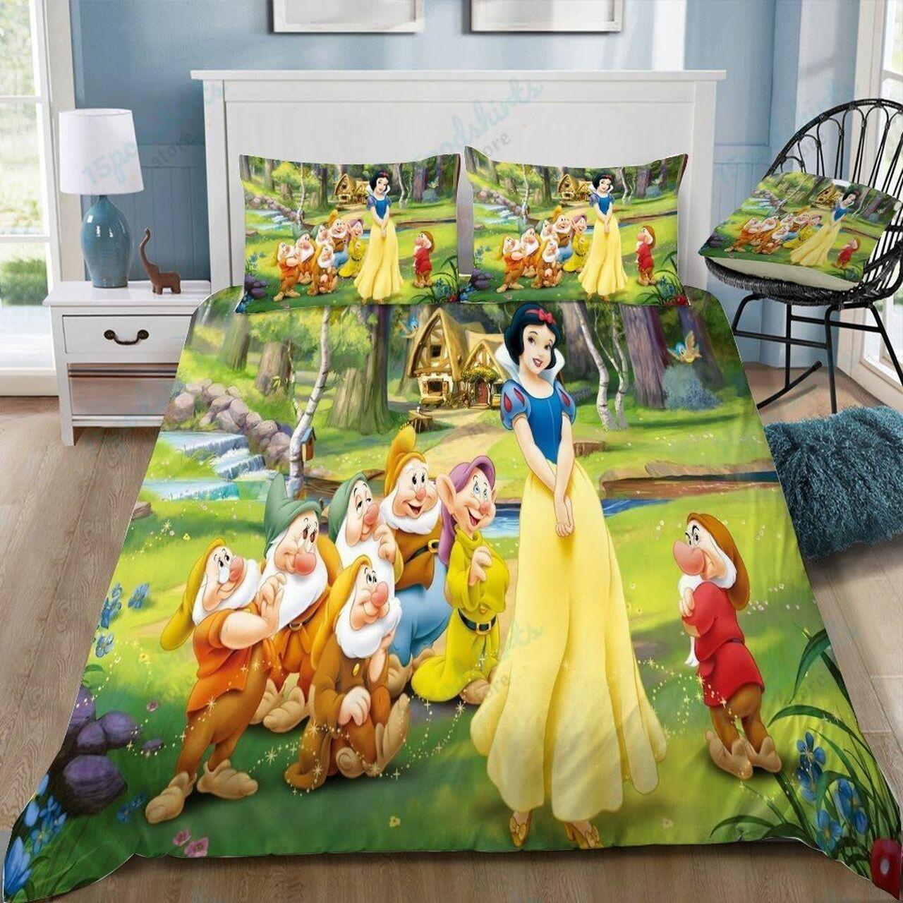 Disneynow White 61 Beautiful Decor For Disney Fan Bedding Set Duvet Cover Meaningful Gift For Love