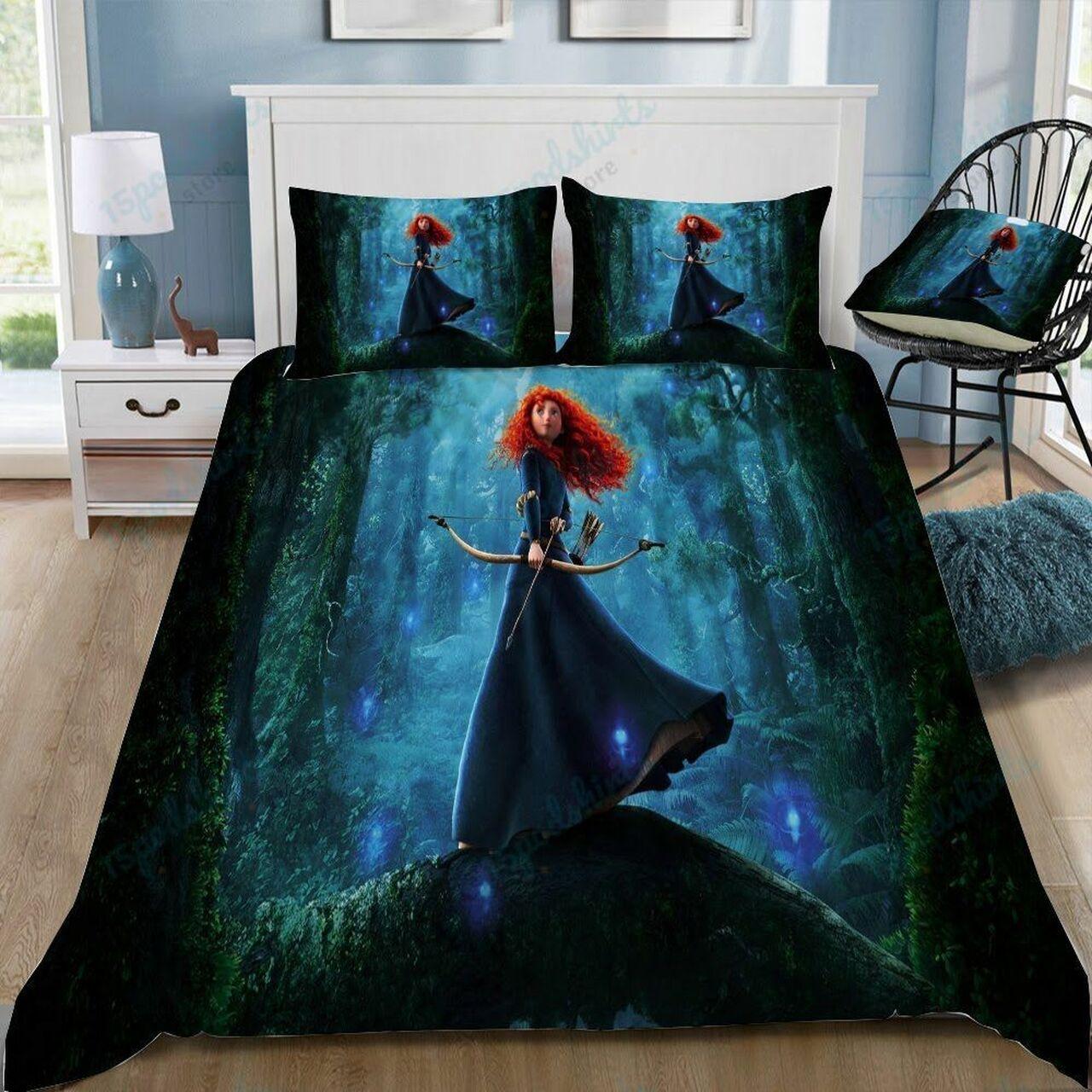 Disney Brave 18 Beautiful Decor For Disney Fan Bedding Set Duvet Cover Meaningful Gift For Love