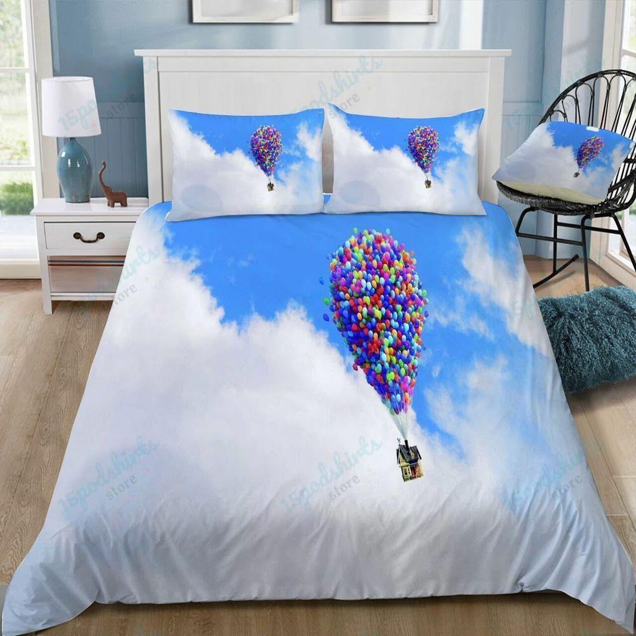 Disney Up 31 Beautiful Decor For Disney Fan Bedding Set Duvet Cover Meaningful Gift For Love