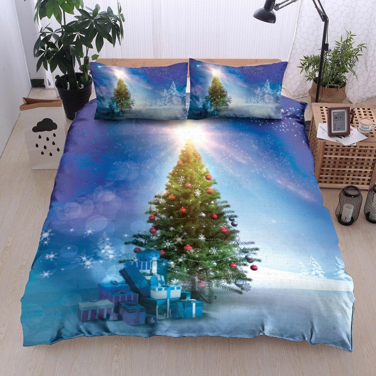 Christmas Tree Ml1811019BsAmazing Christmas Bedroom Decor Duvet Cover Bedding Set With Pillowcase Meaningful Gift For Friend Holiday Season Christmas Gift