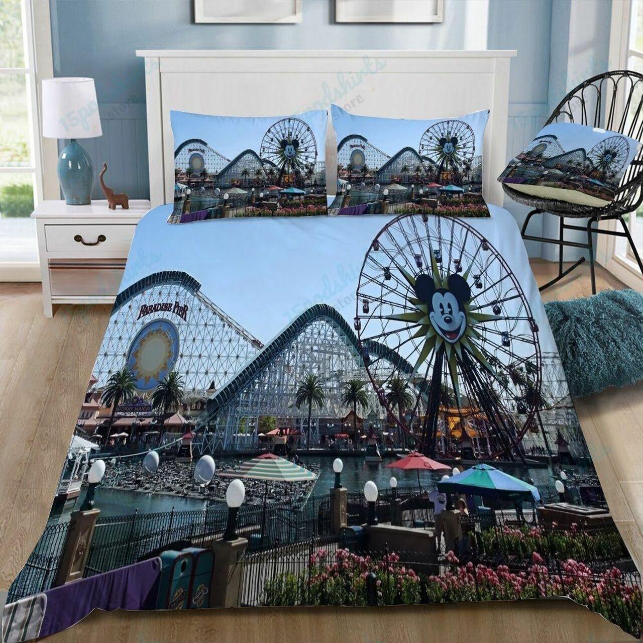 Disney Parks 41 Beautiful Decor For Disney Fan Bedding Set Duvet Cover Meaningful Gift For Love