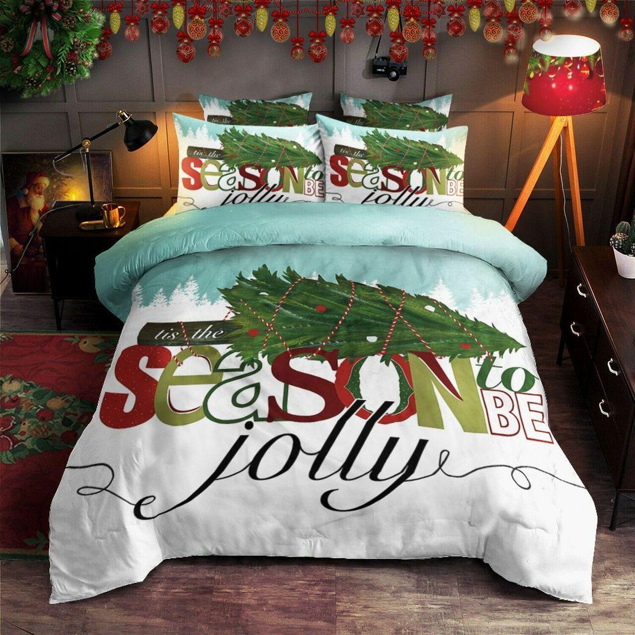 Christmas Ht2211012TsAmazing Christmas Bedroom Decor Duvet Cover Bedding Set With Pillowcase Meaningful Gift For Friend Holiday Season Christmas Gift