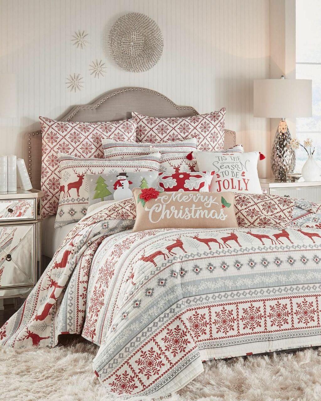 Merry Christmas Cla20122012BsAmazing Christmas Bedroom Decor Duvet Cover Bedding Set With Pillowcase Meaningful Gift For Friend Holiday Season Christmas Gift