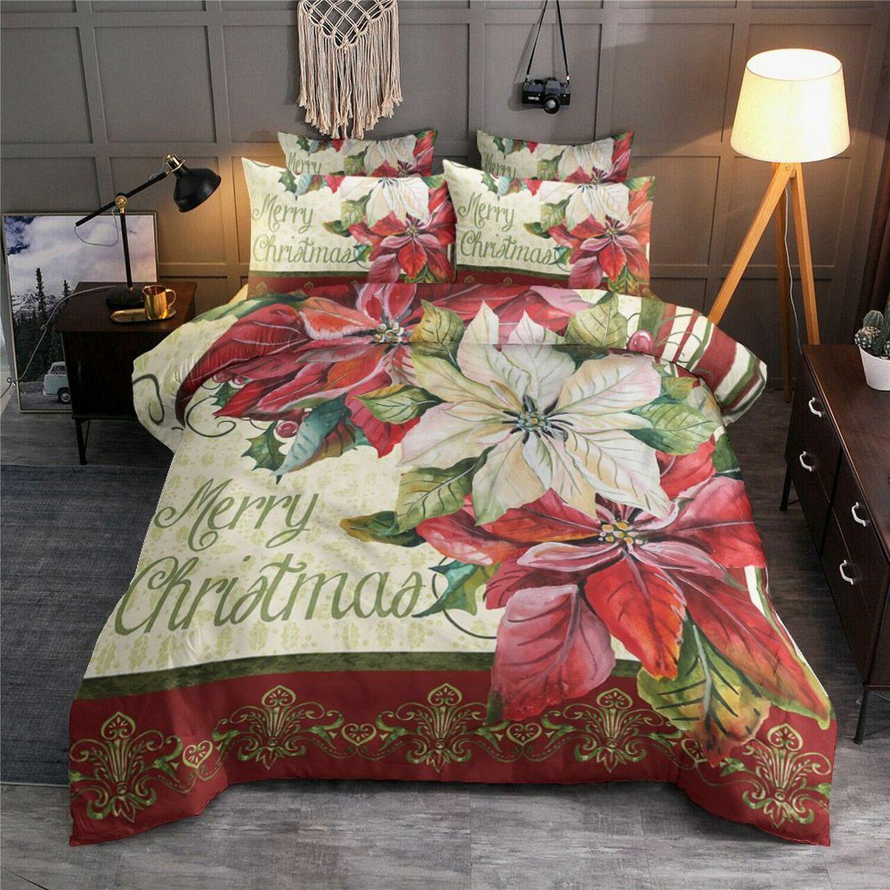 Merry Christmas Ht1912122TsAmazing Christmas Bedroom Decor Duvet Cover Bedding Set With Pillowcase Meaningful Gift For Friend Holiday Season Christmas Gift