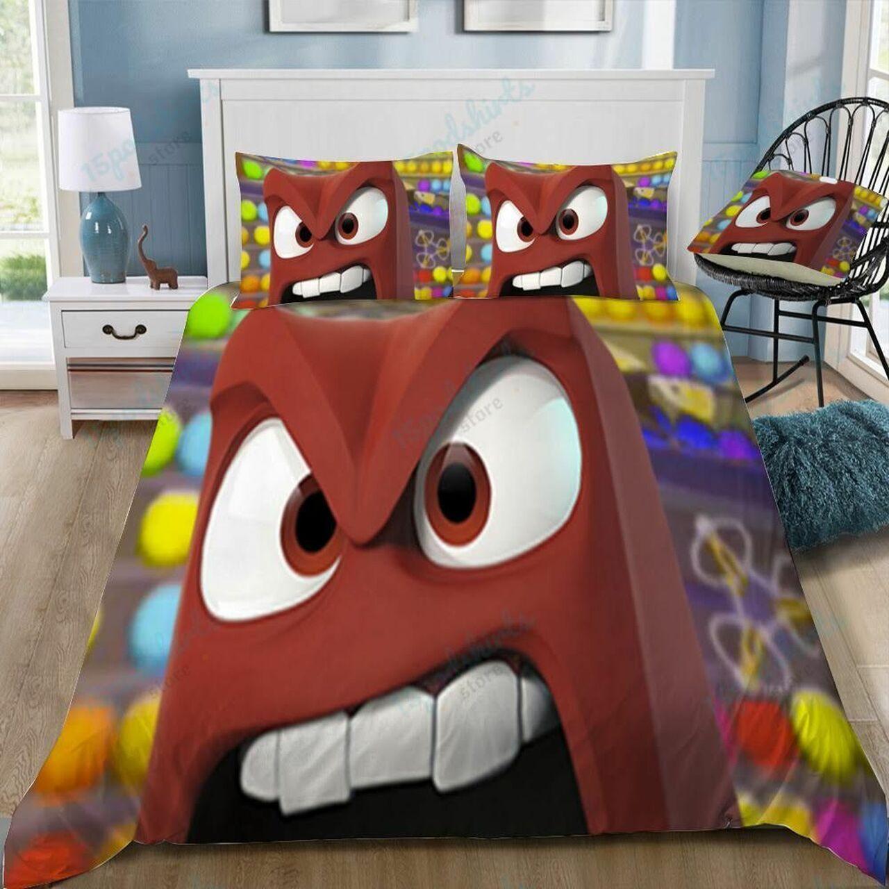 Disney Inside Out 1 Beautiful Decor For Disney Fan Bedding Set Duvet Cover Meaningful Gift For Love