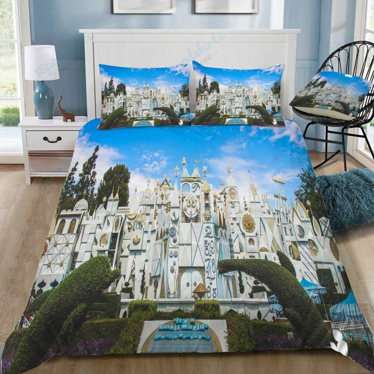Disney Castle 294 Beautiful Decor For Disney Fan Bedding Set Duvet Cover Meaningful Gift For Love