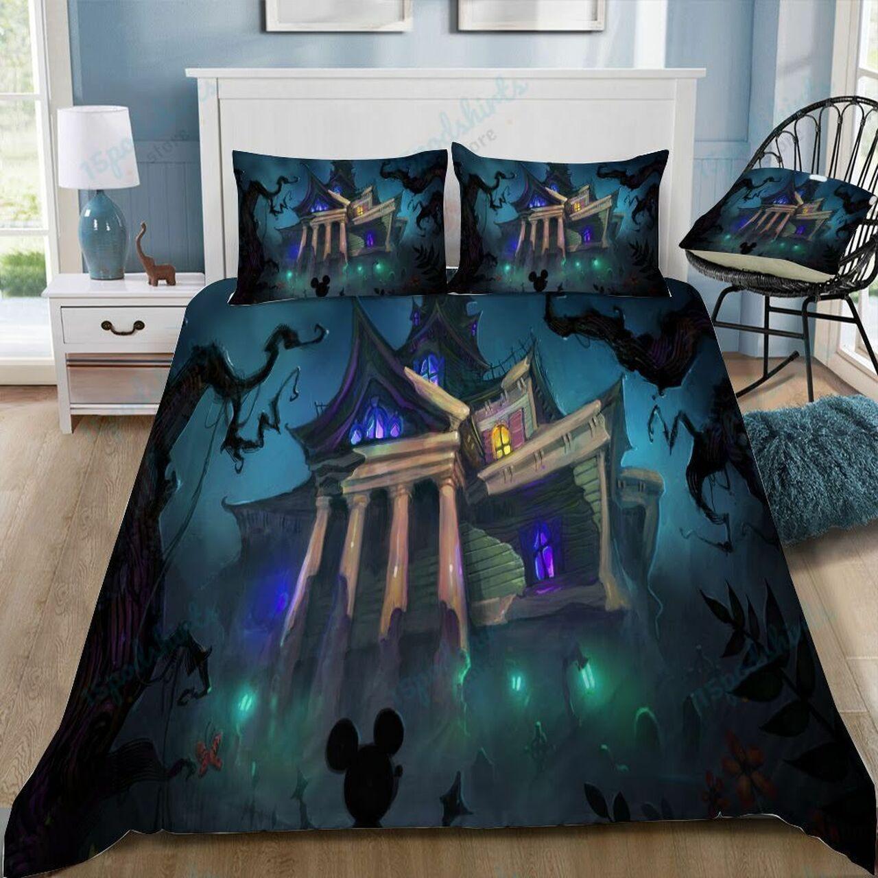 Disney Halloween 24 Beautiful Decor For Disney Fan Bedding Set Duvet Cover Meaningful Gift For Love