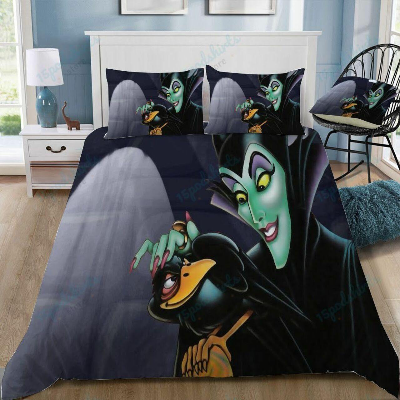 Disney Villains 18 Beautiful Decor For Disney Fan Bedding Set Duvet Cover Meaningful Gift For Love