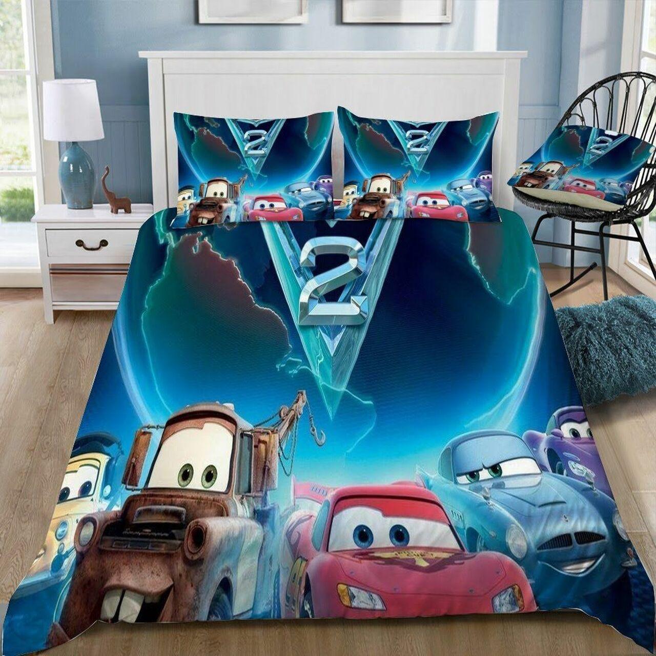 Disney Cars 91 Beautiful Decor For Disney Fan Bedding Set Duvet Cover Meaningful Gift For Love