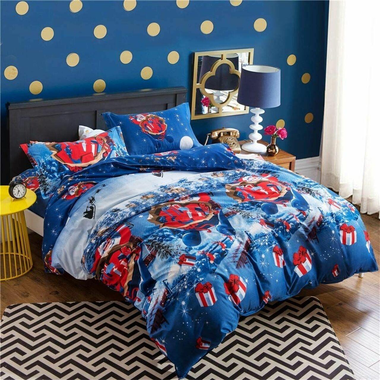 Christmas Cla1809040BsAmazing Christmas Bedroom Decor Duvet Cover Bedding Set With Pillowcase Meaningful Gift For Friend Holiday Season Christmas Gift