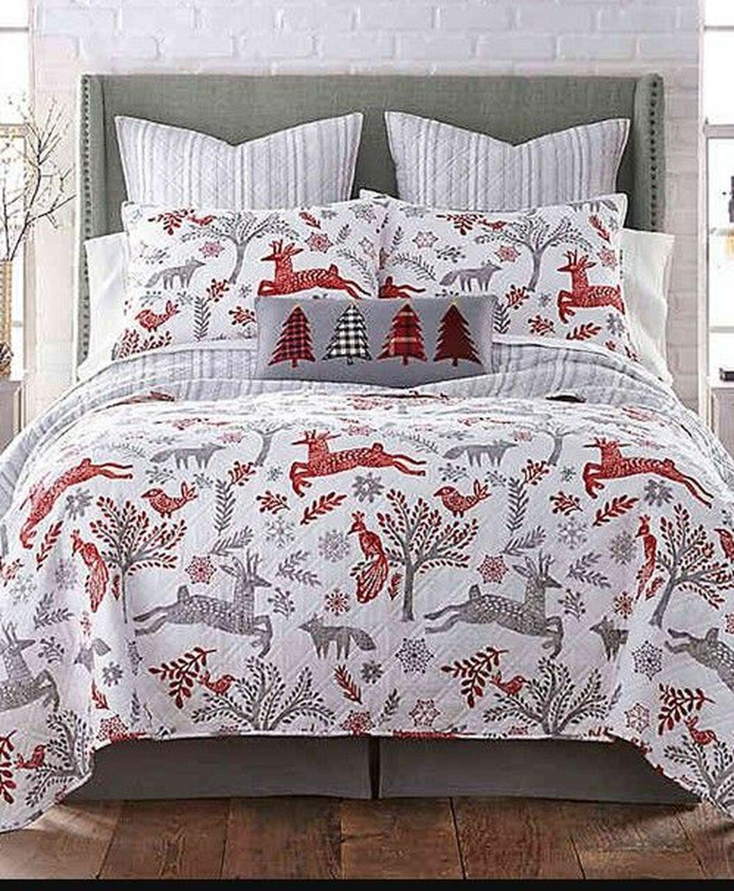 Reindeer Christmas Cla1612153BsAmazing Christmas Bedroom Decor Duvet Cover Bedding Set With Pillowcase Meaningful Gift For Friend Holiday Season Christmas Gift