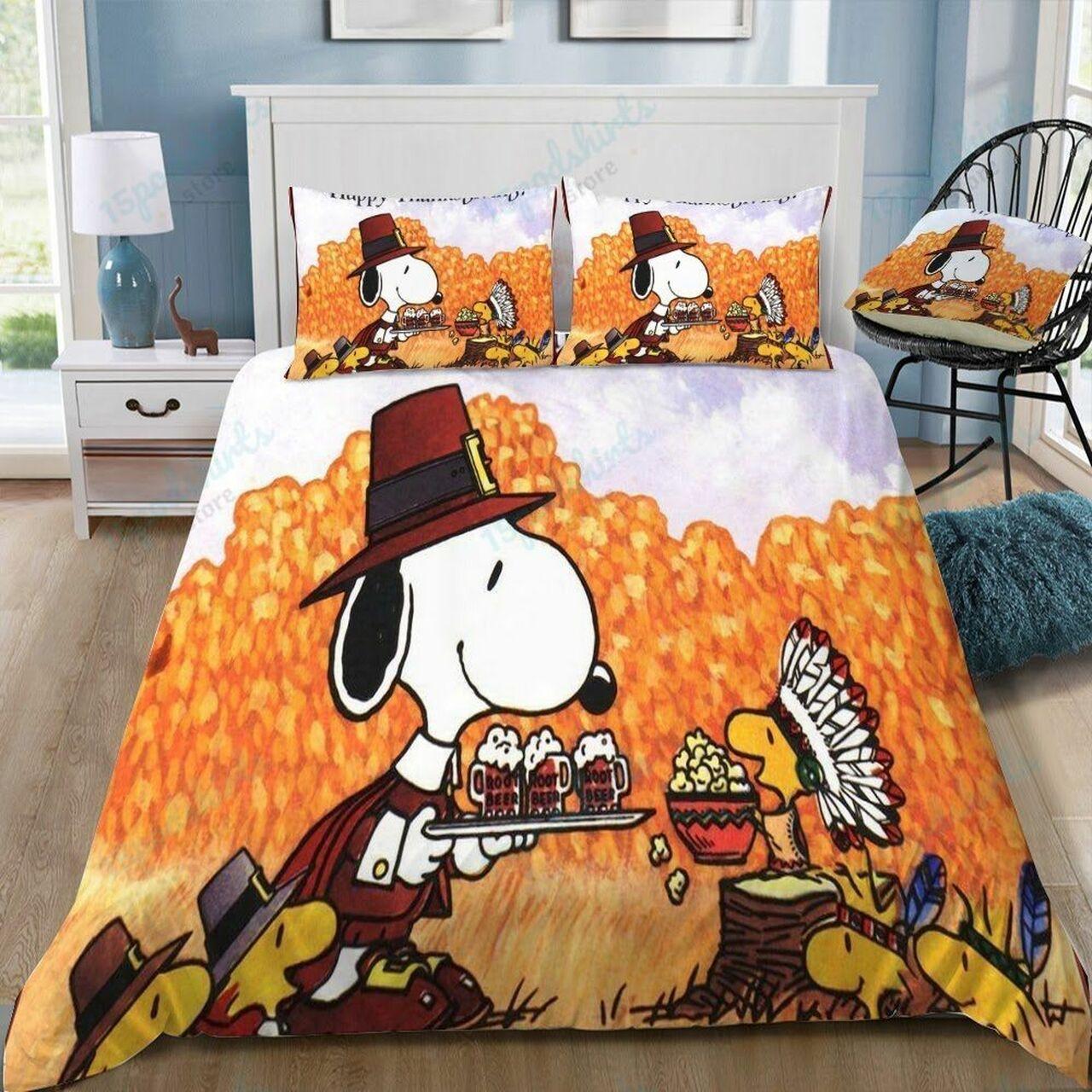 Disneynoopy 1 Beautiful Decor For Disney Fan Bedding Set Duvet Cover Meaningful Gift For Love