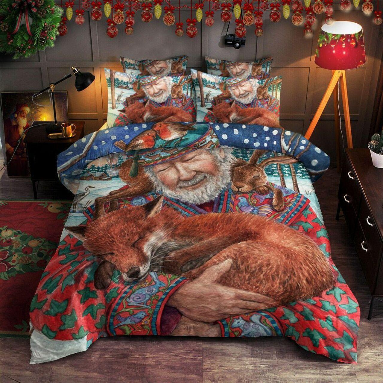 Yule Christmas Ht2111091TsAmazing Christmas Bedroom Decor Duvet Cover Bedding Set With Pillowcase Meaningful Gift For Friend Holiday Season Christmas Gift