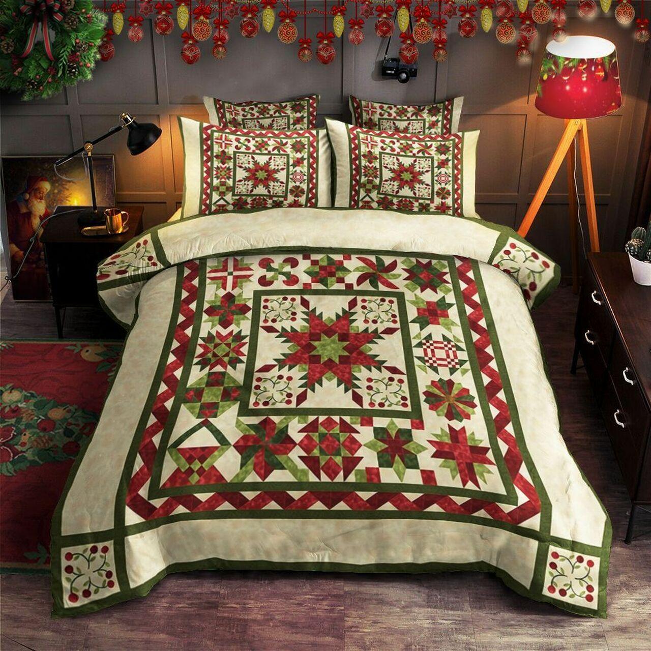 Merry Christmas Aa2211122TsAmazing Christmas Bedroom Decor Duvet Cover Bedding Set With Pillowcase Meaningful Gift For Friend Holiday Season Christmas Gift