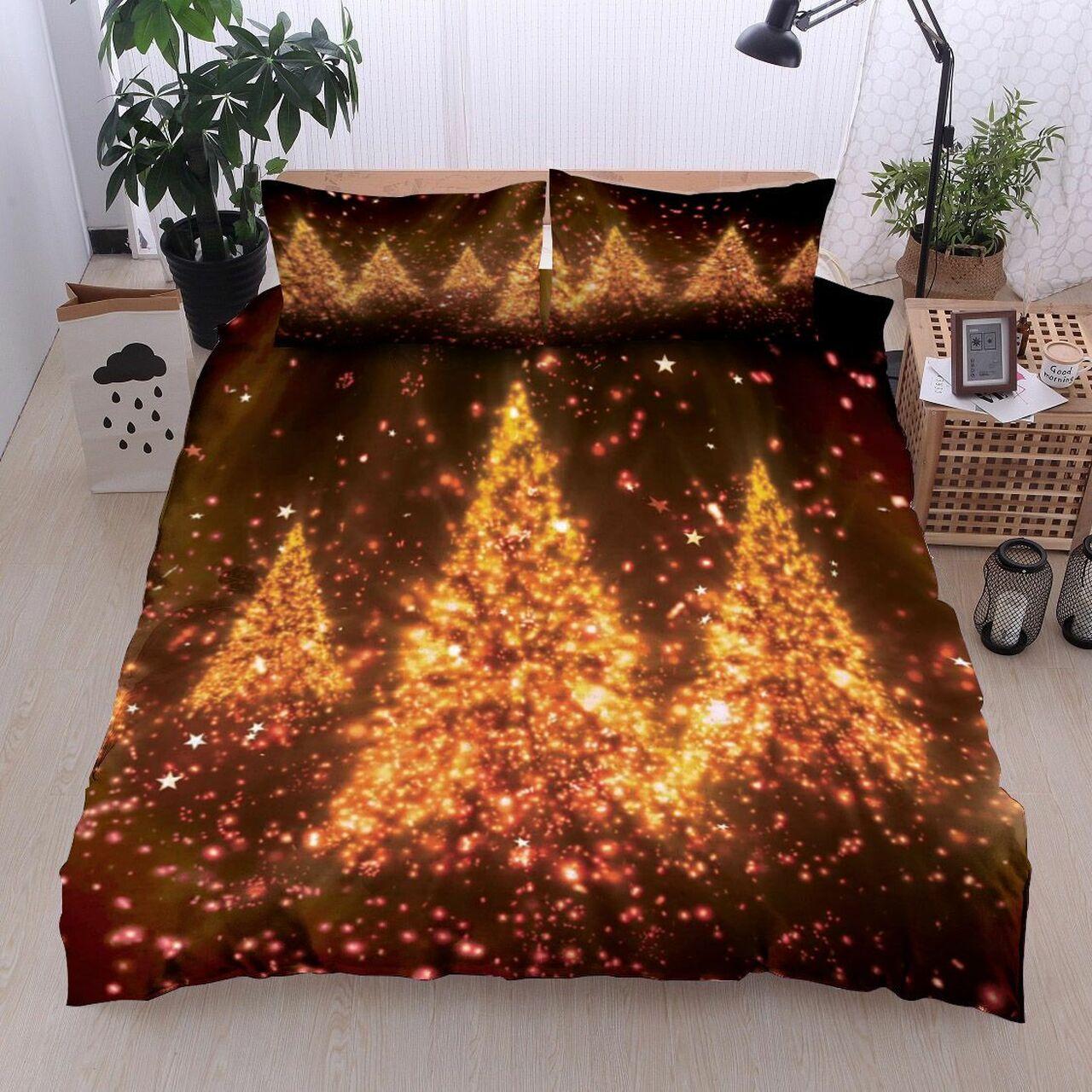 Christmas Tree Ml1811024BsAmazing Christmas Bedroom Decor Duvet Cover Bedding Set With Pillowcase Meaningful Gift For Friend Holiday Season Christmas Gift