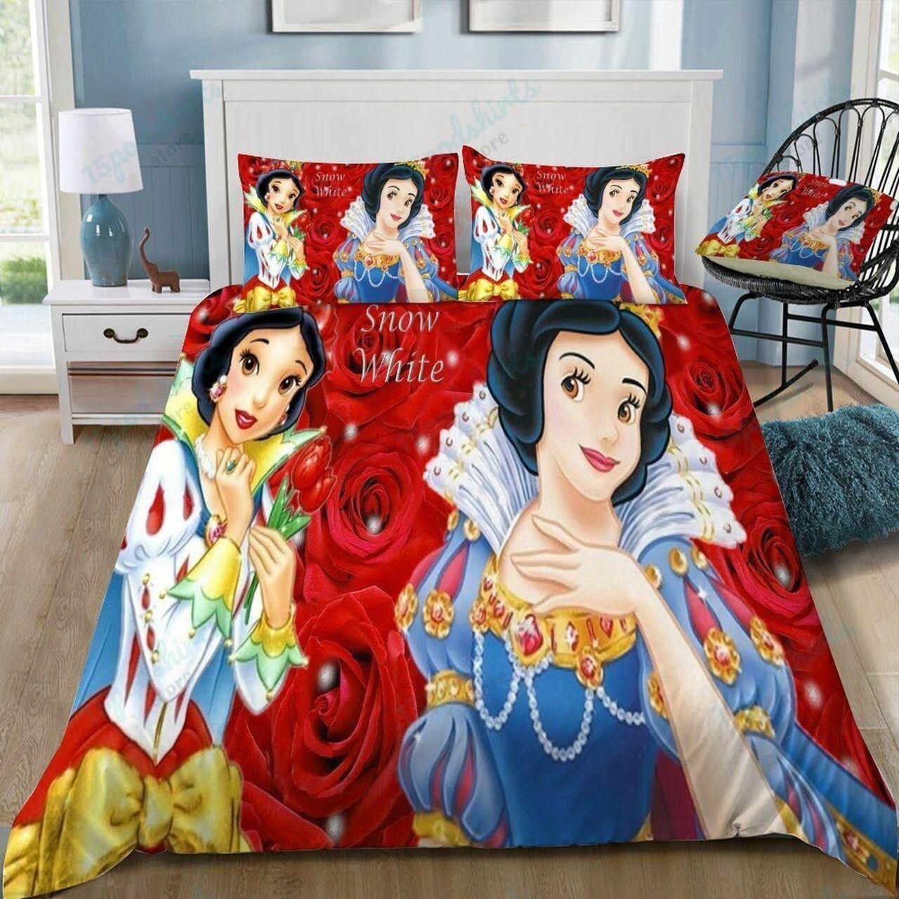 Disneynow White 47 Beautiful Decor For Disney Fan Bedding Set Duvet Cover Meaningful Gift For Love
