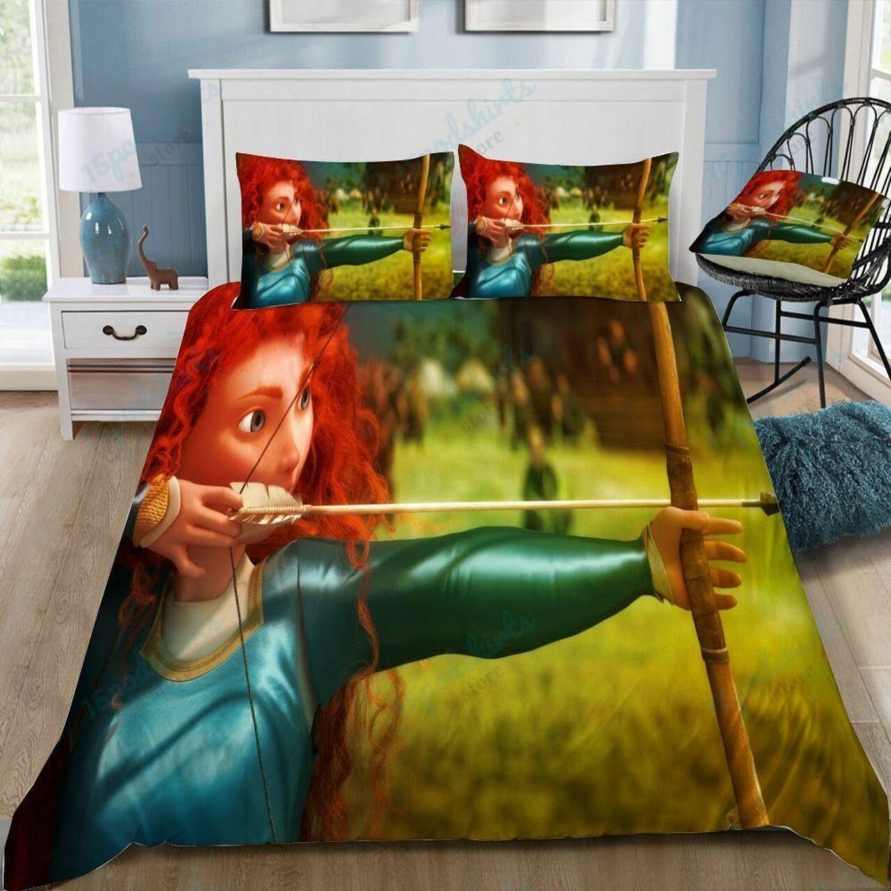 Disney Brave 52 Beautiful Decor For Disney Fan Bedding Set Duvet Cover Meaningful Gift For Love