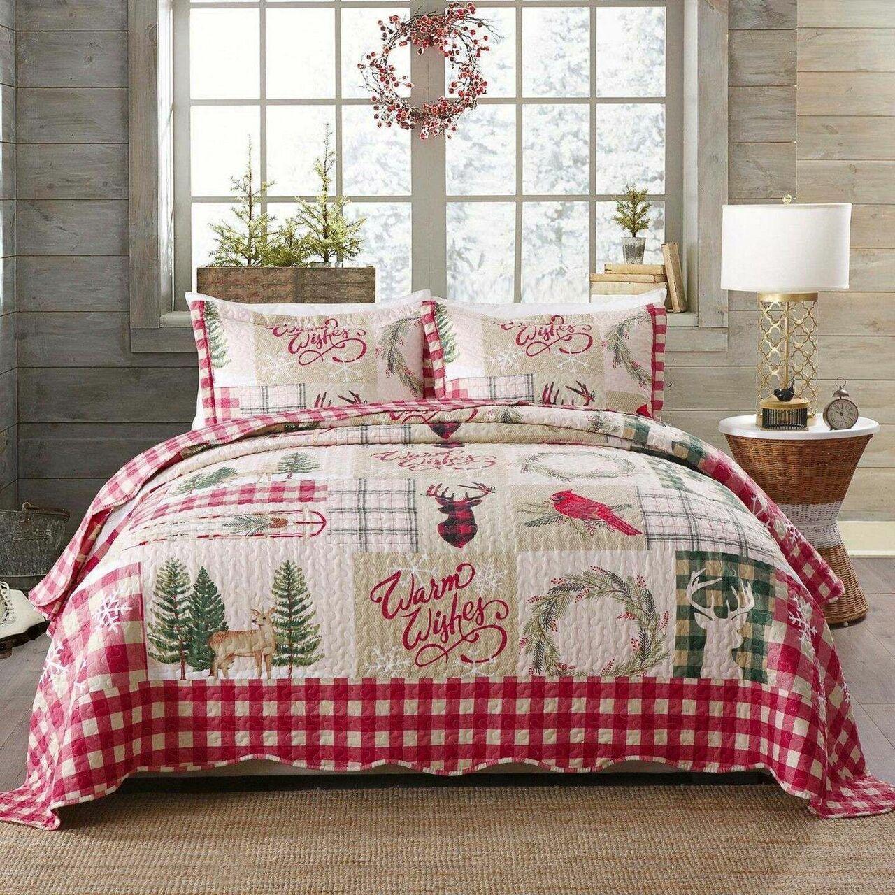 Christmas Cla2809184Bs Stunning Room Decor Bedding Set Duvet Cover With Pillowcase Meaningful Gift For Kids Friend Family Member Holiday Gift