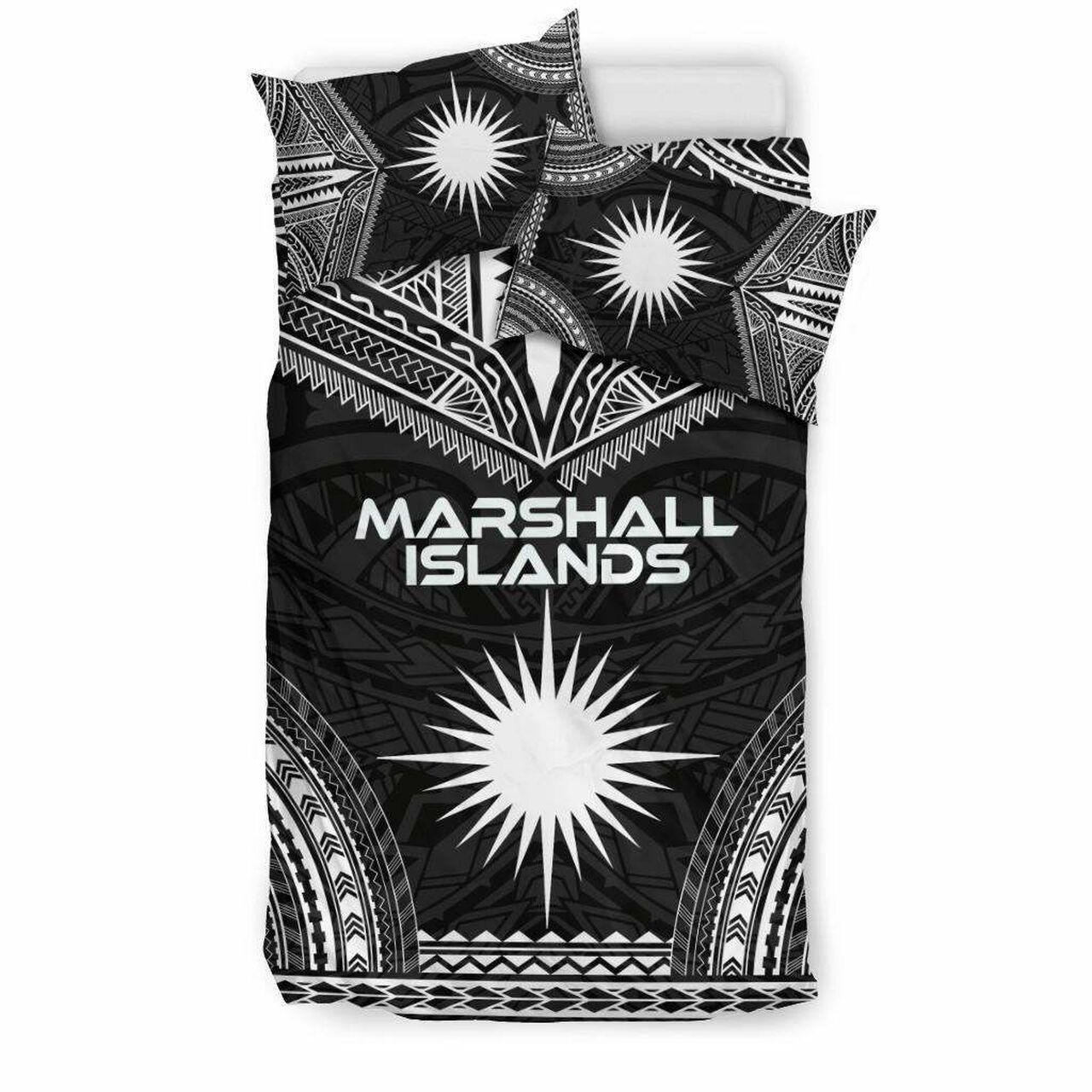 Marshall Islands Polynesian Chief Black Version Bn10 Dhc28111926Dd Pretty Bedroom Decoration Duvet Cover Bedding Set Meaningful Gift For Friend Holiday Season Christmas Gift