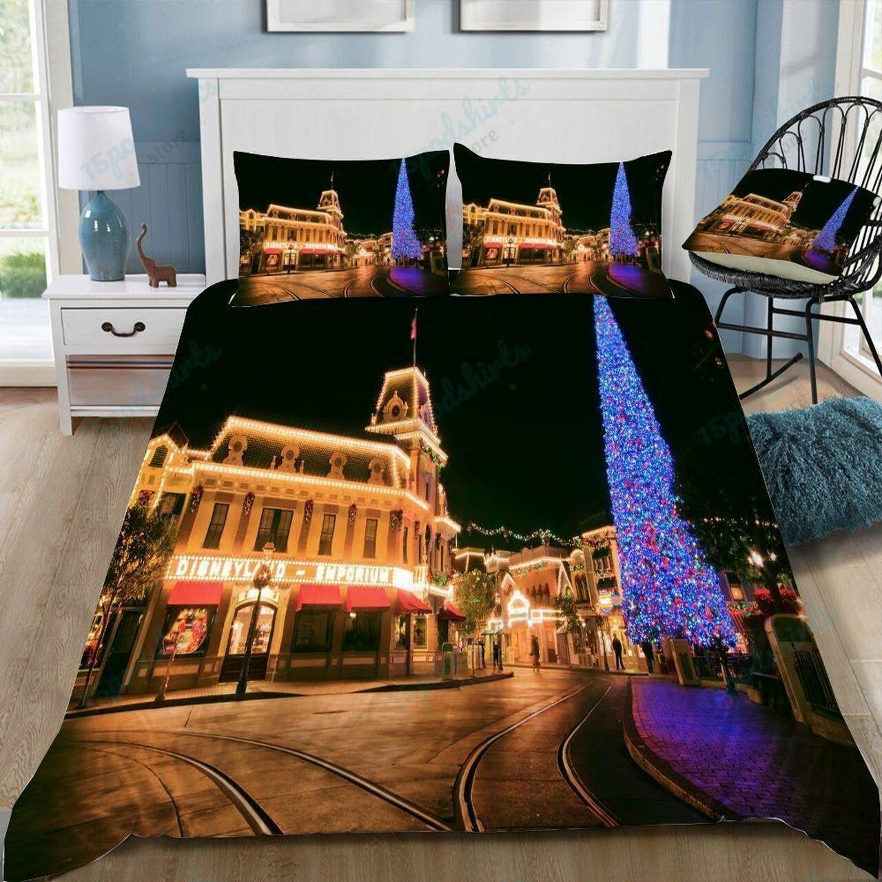 Disney Parks 35 Beautiful Decor For Disney Fan Bedding Set Duvet Cover Meaningful Gift For Love