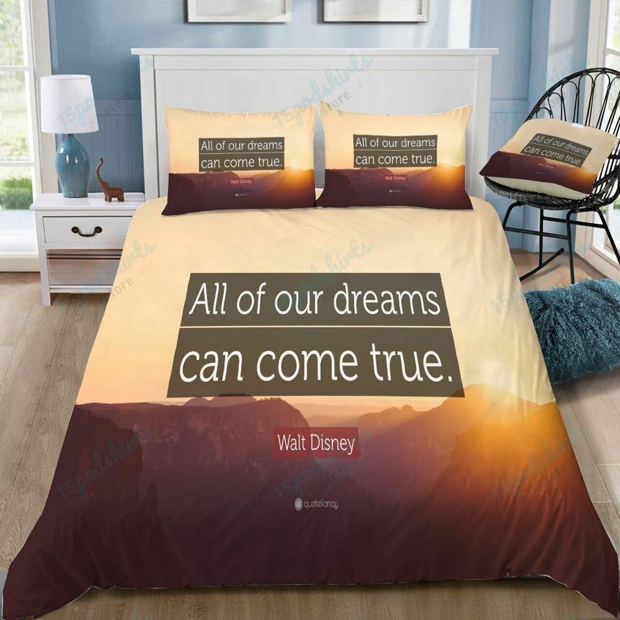 Disney Quotes 27 Beautiful Decor For Disney Fan Bedding Set Duvet Cover Meaningful Gift For Love