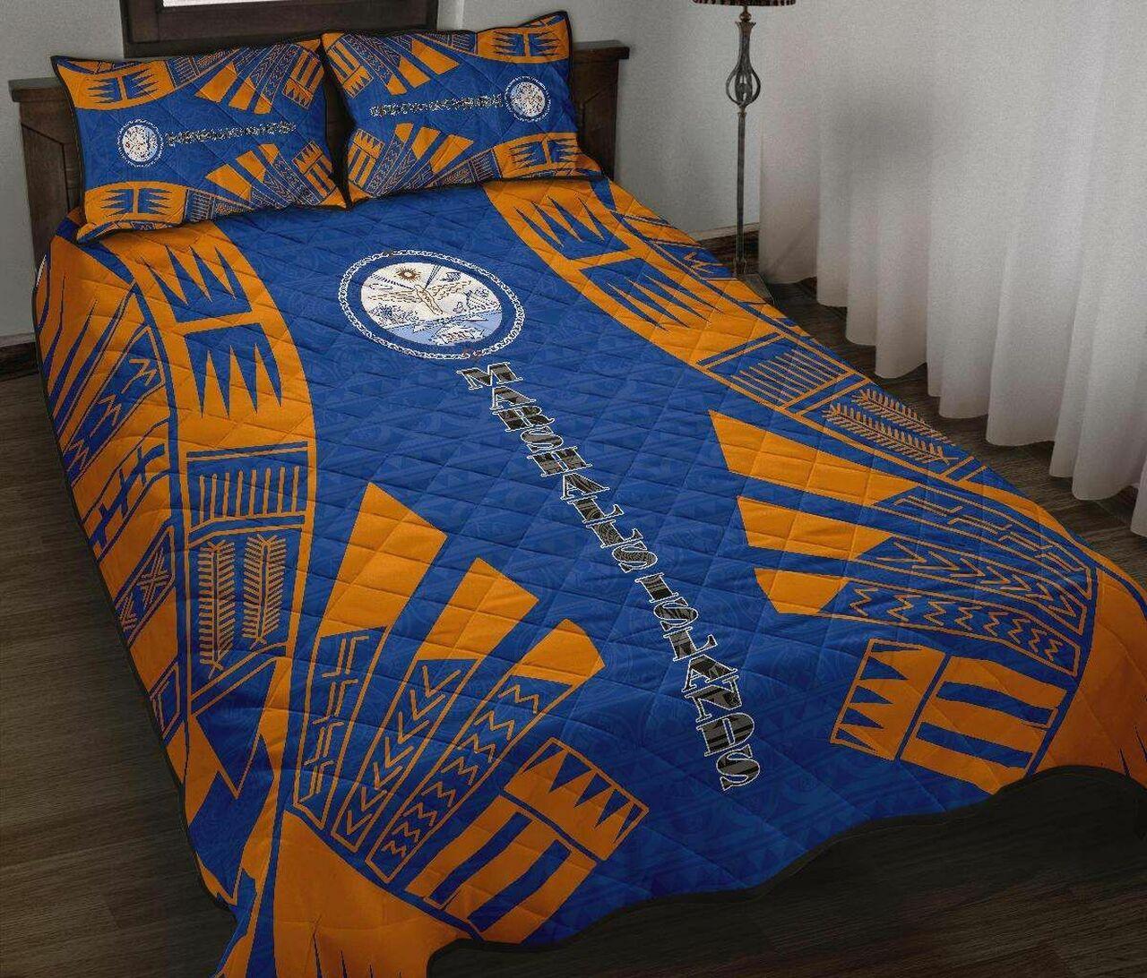 Marshall Islands Polynesian Blue Tattootyle Bn0112 Dhc28112123Dd Pretty Bedroom Decoration Duvet Cover Bedding Set Meaningful Gift For Friend Holiday Season Christmas Gift