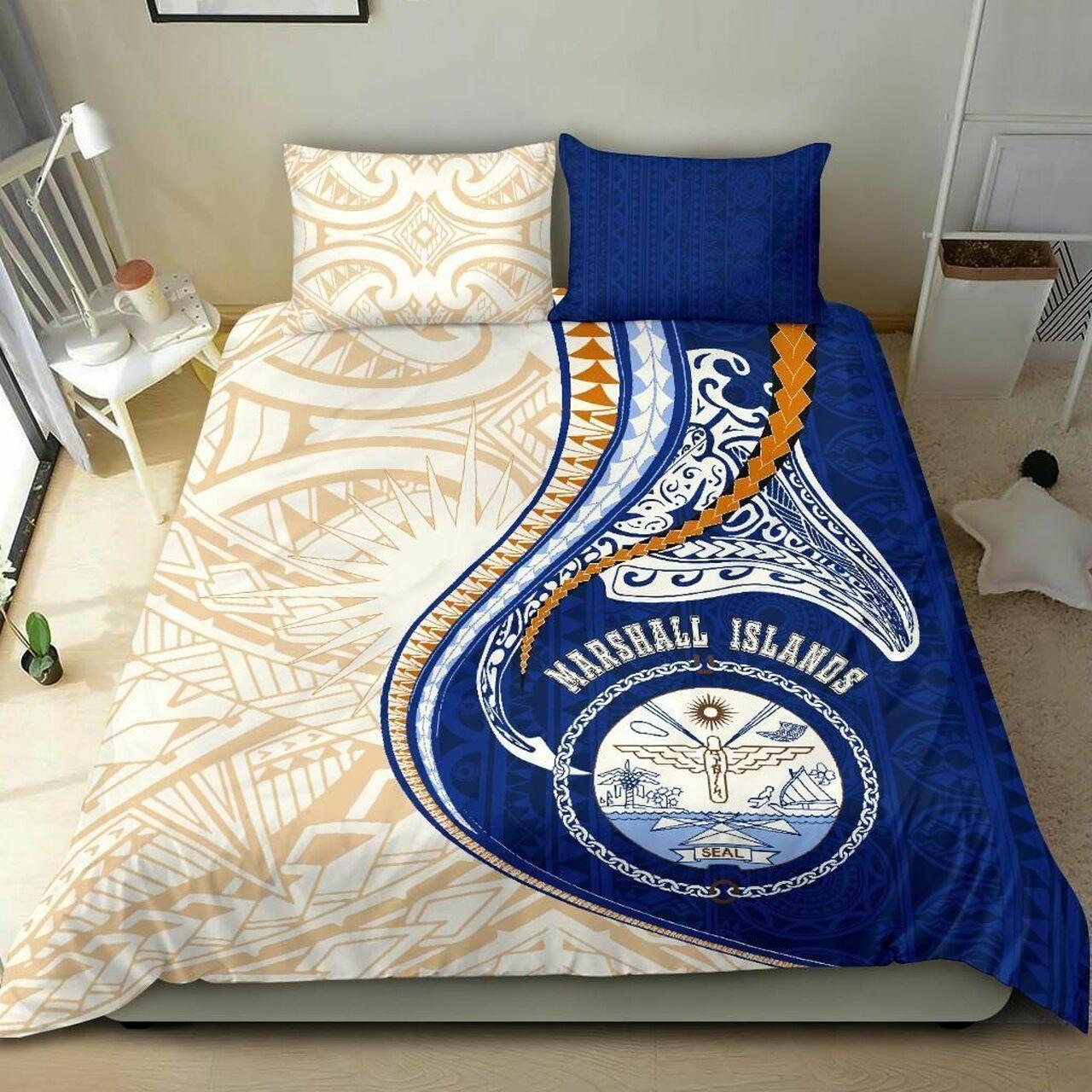 Marshall Islands Kanaloa Tatau Gen Mh K6 Cl02120177Mdbs Pretty Bedroom Decoration Duvet Cover Bedding Set Meaningful Gift For Friend Holiday Season Christmas Gift