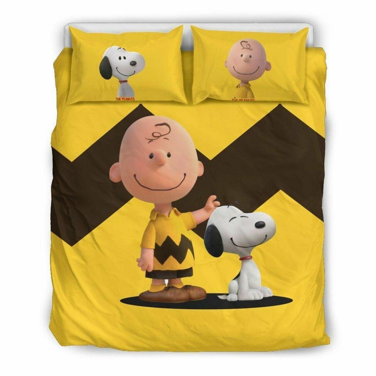 Snoopy 3 Stunning Snoopy Room Decor Bedding Set Duvet Cover With Pillowcase Meaningful Gift For Kids Friend Family Member Holiday Gift
