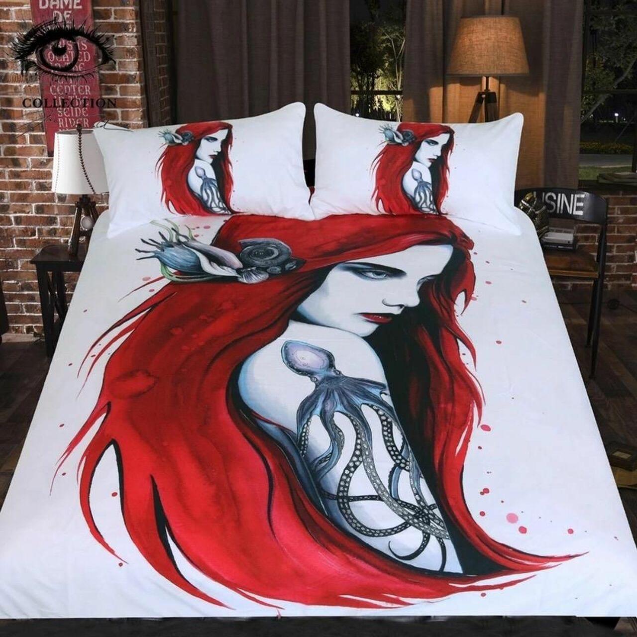City Ariel By Pixie Cold Art Dhc17121774Dd Pretty Bedroom Decoration Duvet Cover Bedding Set With Pillowcase Meaningful Gift For Friend Holiday Season Christmas Gift