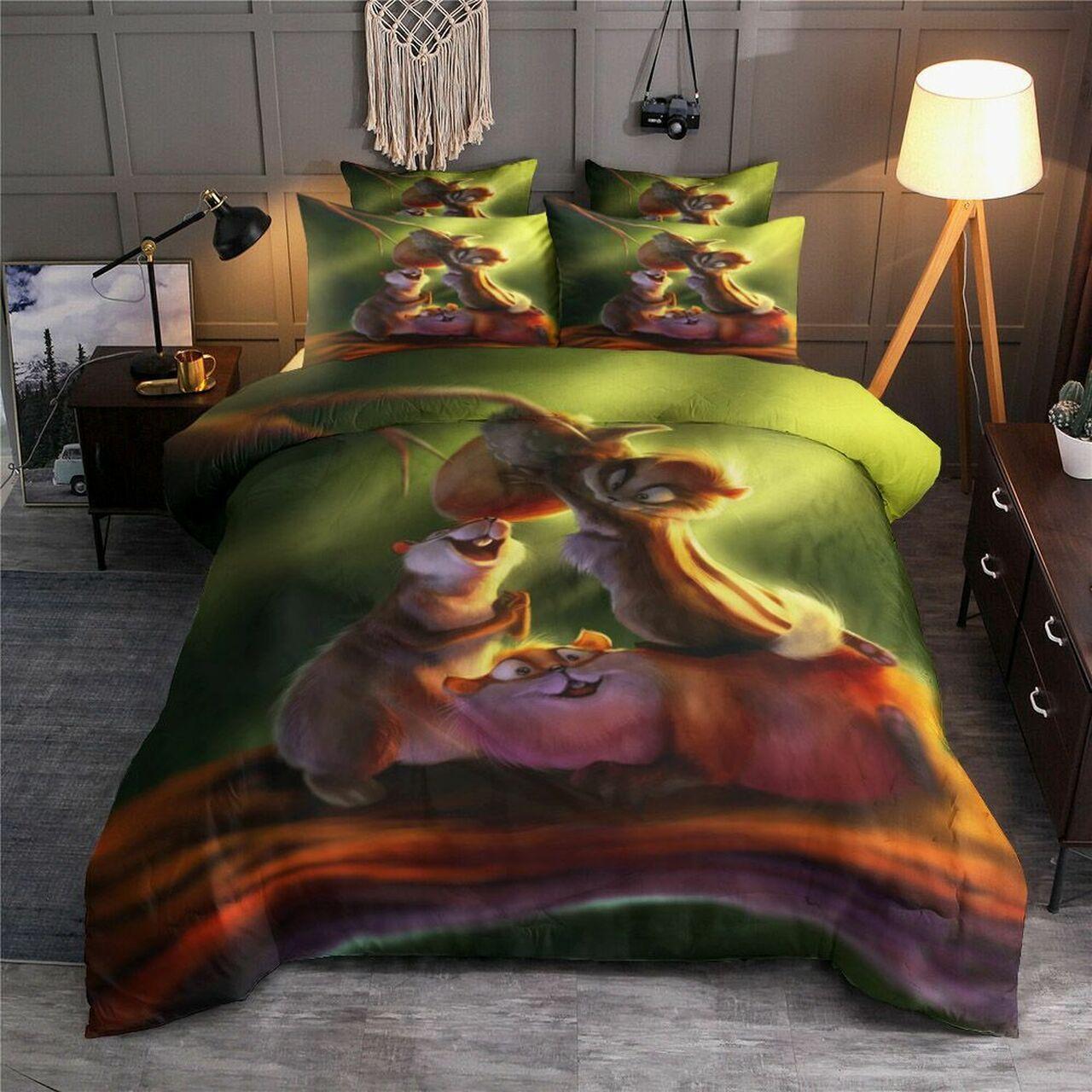 Chipmunks Nt0701097Bs Beautiful Decor For Disney Fan Bedding Set Duvet Cover Meaningful Gift For Love