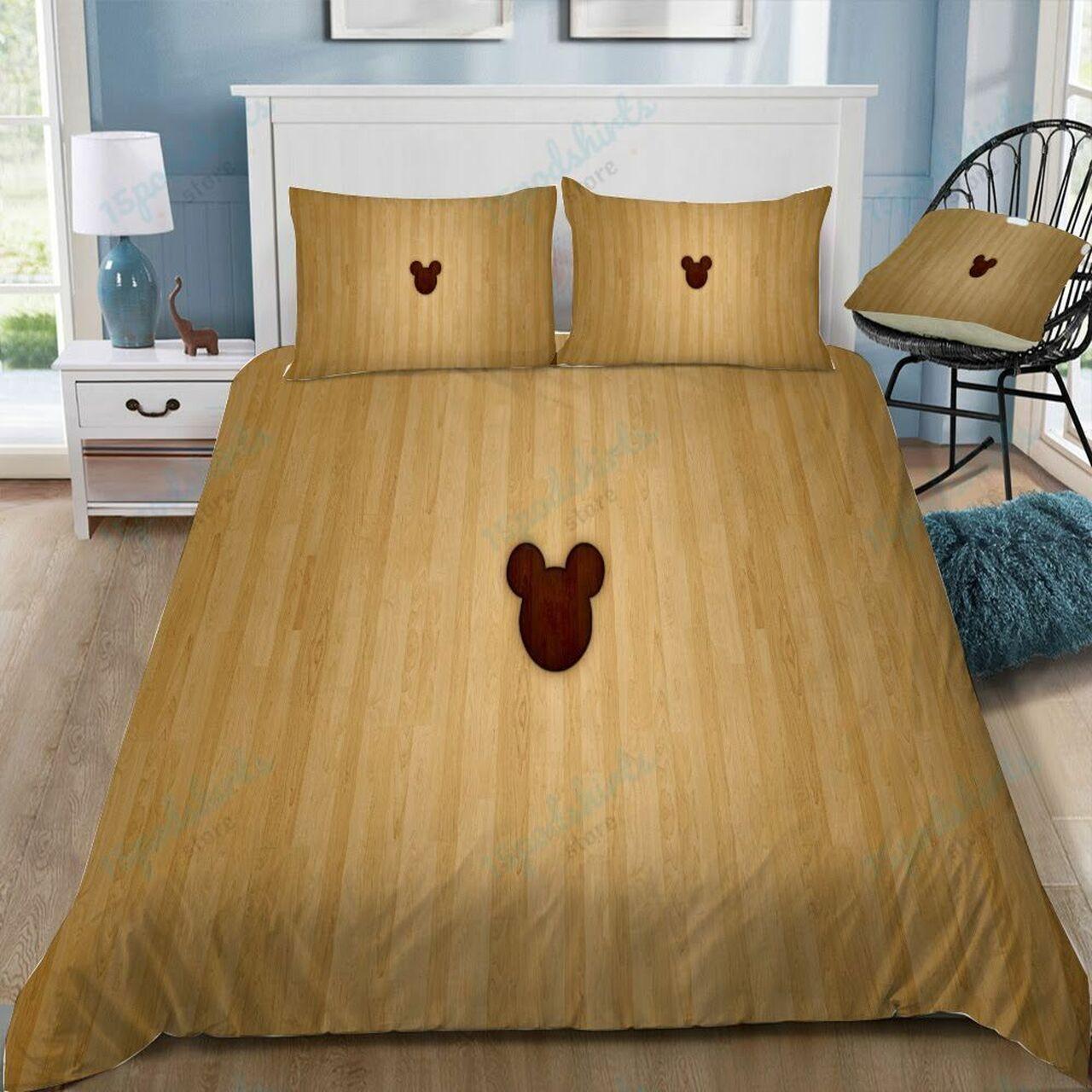 Disney Logo 18 Beautiful Decor For Disney Fan Bedding Set Duvet Cover Meaningful Gift For Love