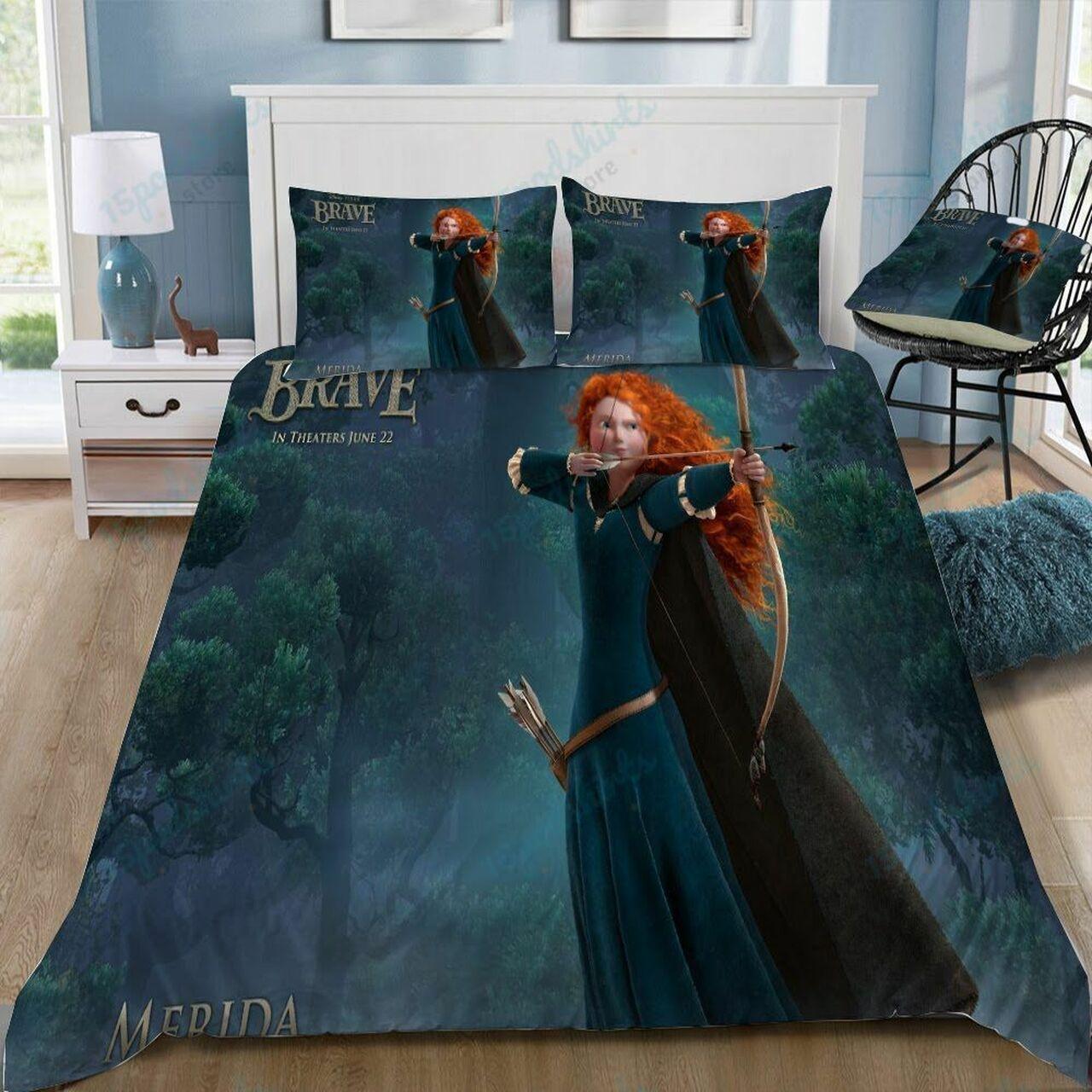 Disney Brave 25 Beautiful Decor For Disney Fan Bedding Set Duvet Cover Meaningful Gift For Love