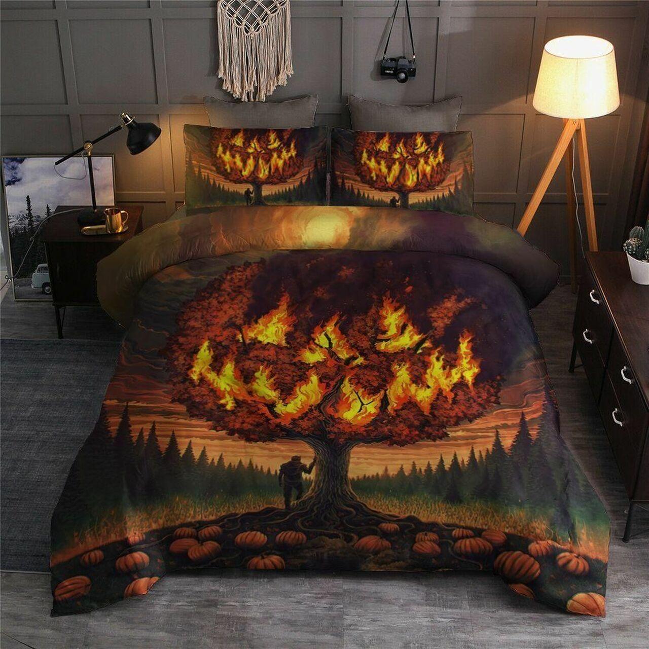 Halloween Tt010804Bs Stunning Room Decoration Bedding Set Duvet Cover Gift For Halloween Season
