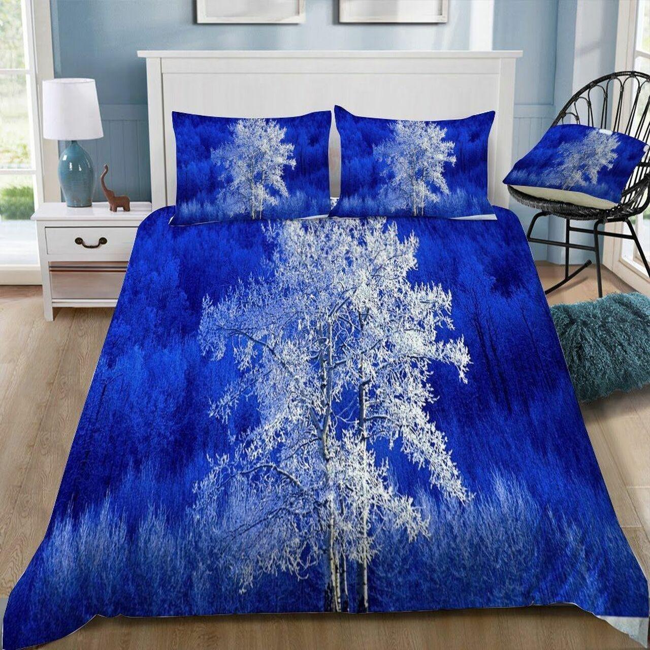 Disney Frozennow Tree 57 Beautiful Decor For Disney Fan Bedding Set Duvet Cover Meaningful Gift For Love