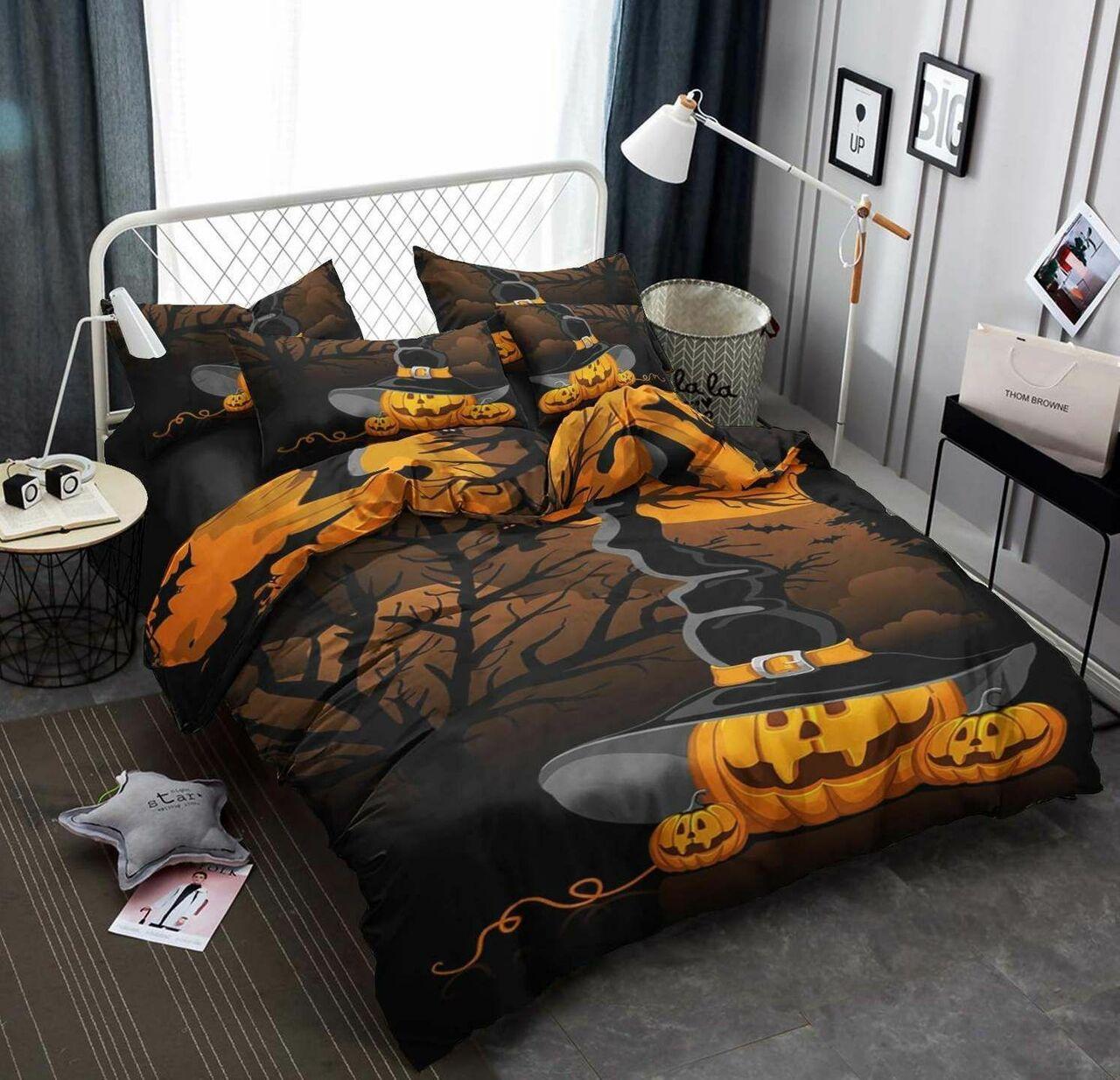 Halloween Tn140824Ts Stunning Room Decoration Bedding Set Duvet Cover Gift For Halloween Season