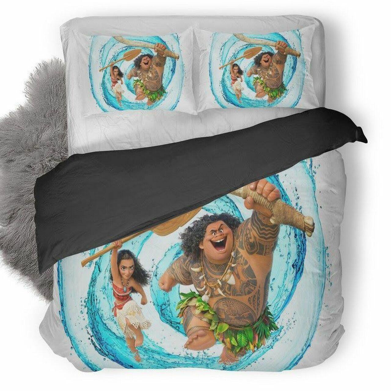 Disney Moana 56 Beautiful Decor For Disney Fan Bedding Set Duvet Cover Meaningful Gift For Love