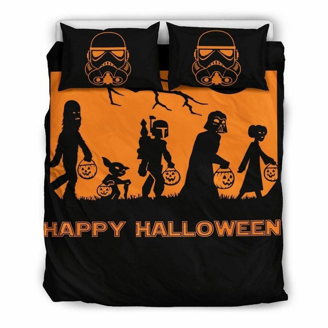 Star Wars Halloween 2 Amazing Room Decor Gothic Bedding Set Duvet Cover Gift For Halloween Season