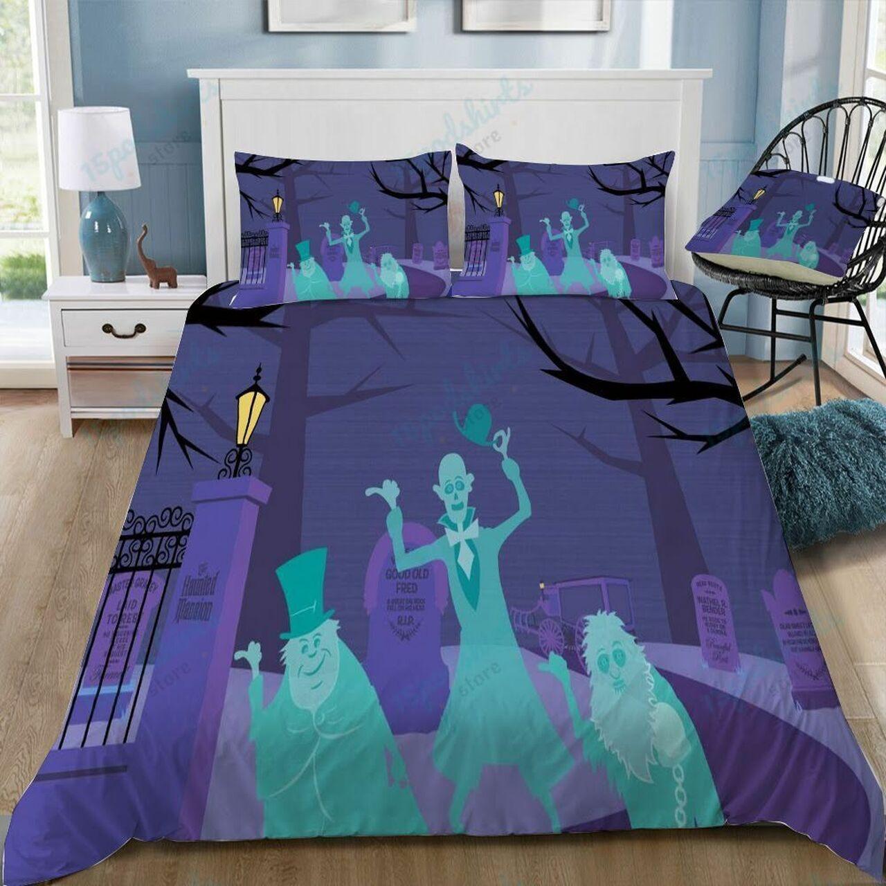 Disney Halloween 20 Beautiful Decor For Disney Fan Bedding Set Duvet Cover Meaningful Gift For Love