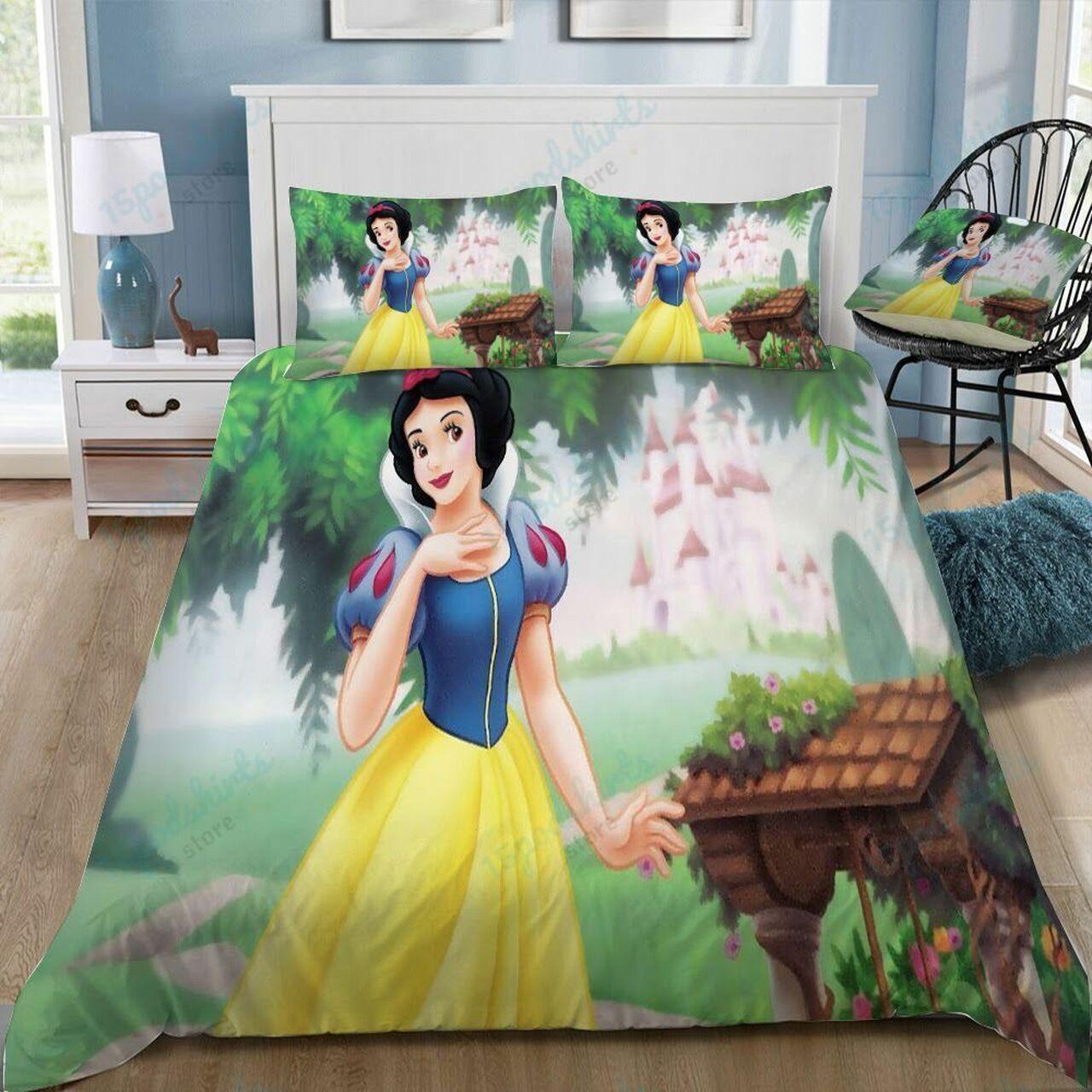 Disneynow White 26 Beautiful Decor For Disney Fan Bedding Set Duvet Cover Meaningful Gift For Love