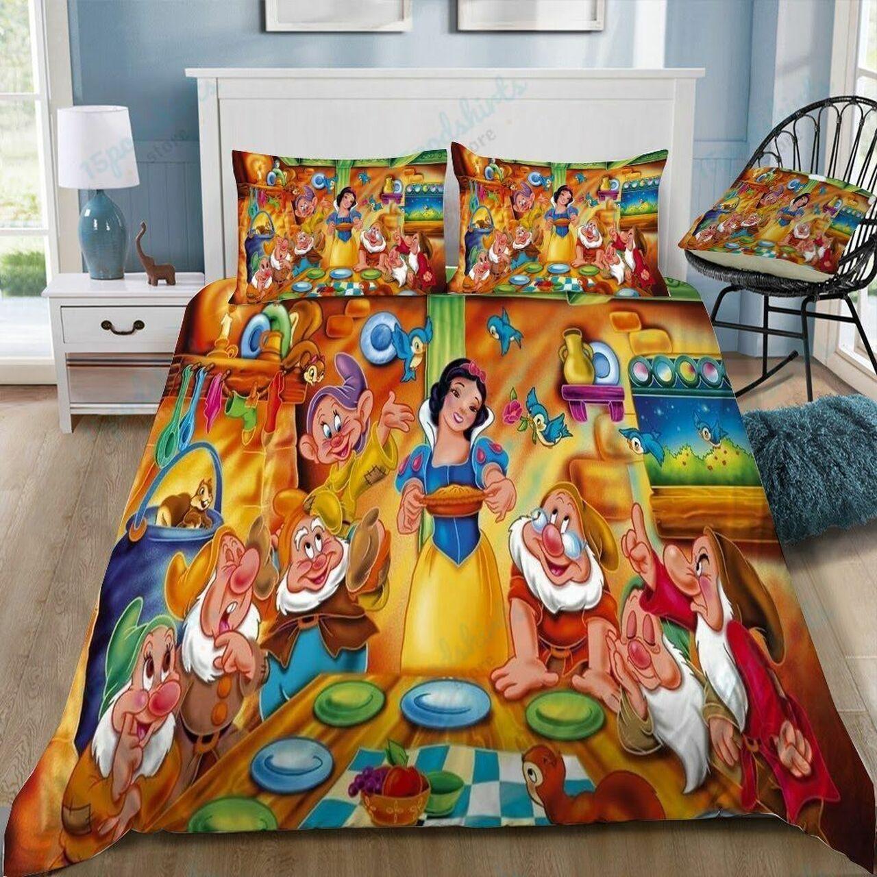 Disneynow White 30 Beautiful Decor For Disney Fan Bedding Set Duvet Cover Meaningful Gift For Love