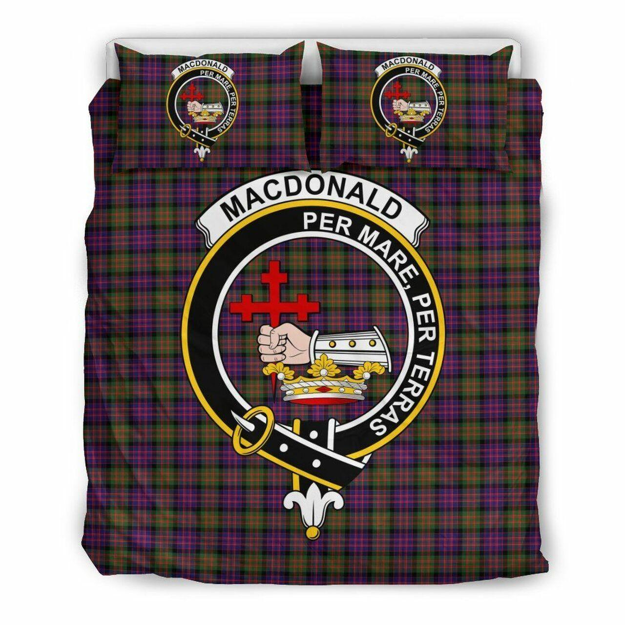 Macdonald Donald Clan Badge Tartans Dhc13121915Dd Amazing Room Decor Bedding Set Duvet Cover Gift For Halloween Season