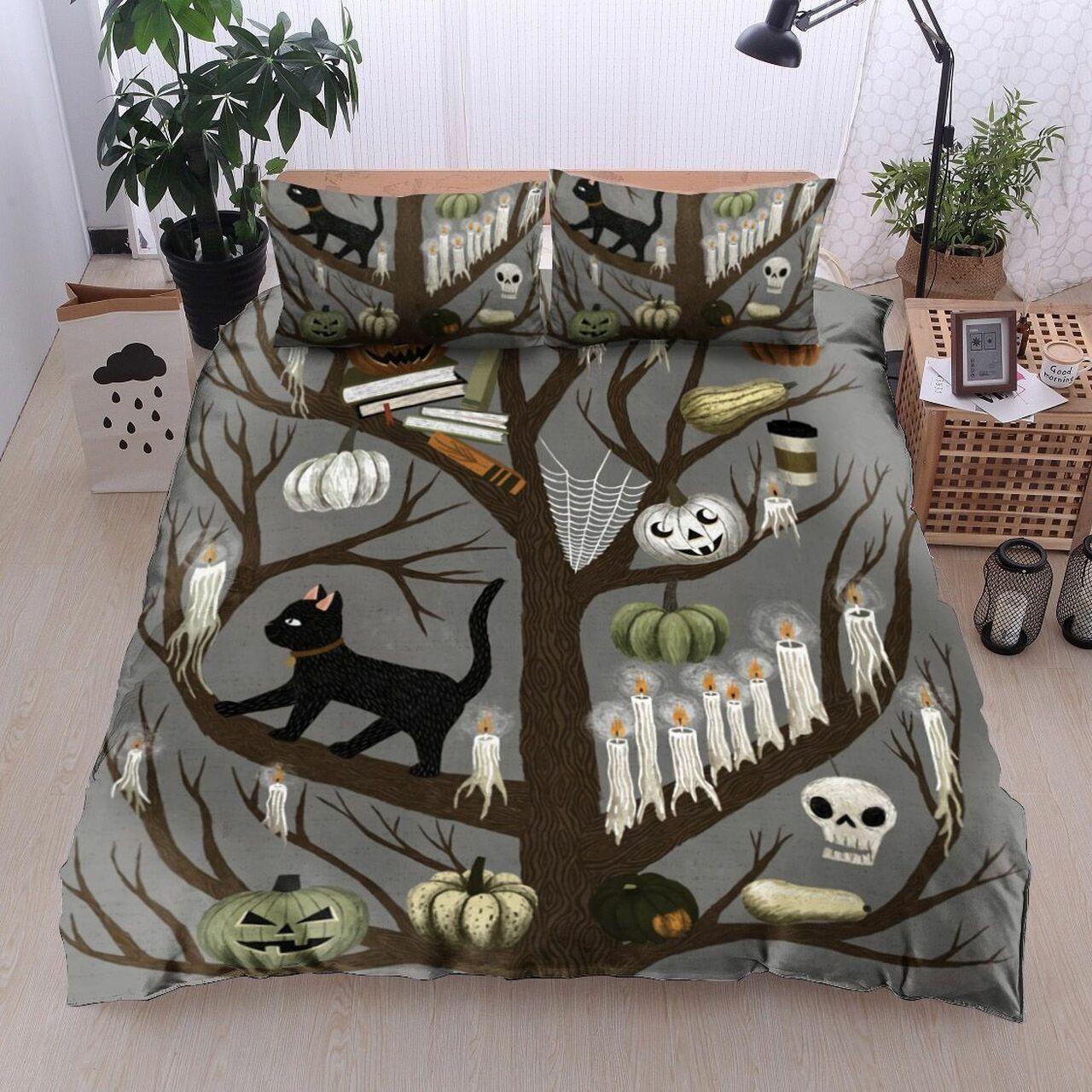 Halloween Dv0210089Bs Stunning Room Decoration Bedding Set Duvet Cover Gift For Halloween Season