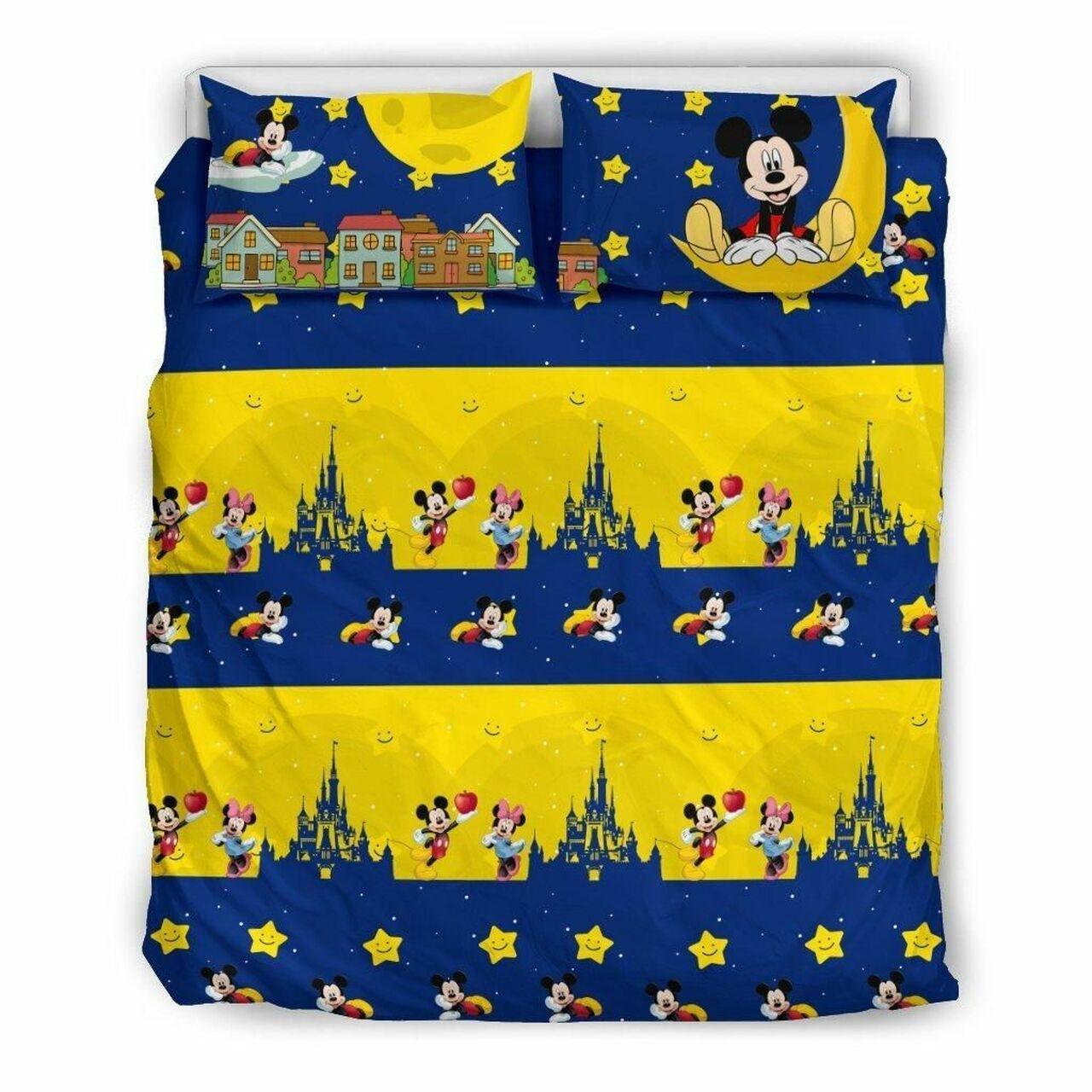Mickey And Minnie 17 Amazing Disney Room Decor Bedding Set Duvet Cover With Pillowcase Meaningful Gift For Holiday Season