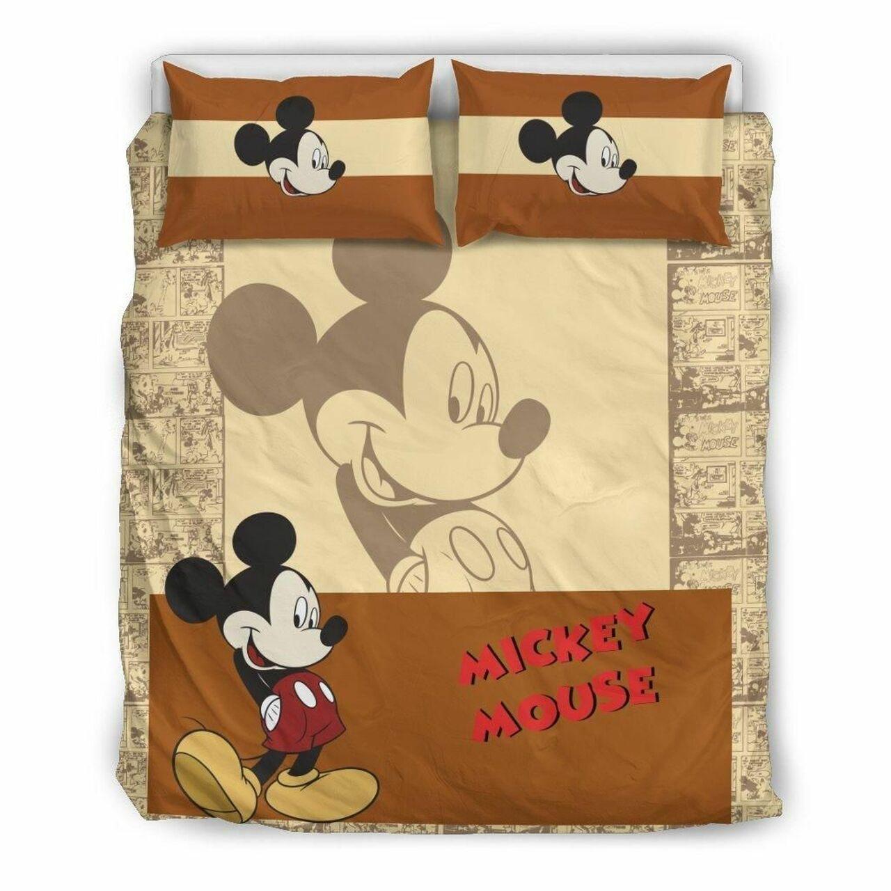 Mickey Disney 13 Beautiful Decor For Disney Fan Bedding Set Duvet Cover Meaningful Gift For Love