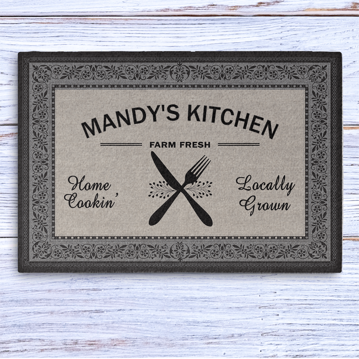 Kitchen Farm Fresh Doormat