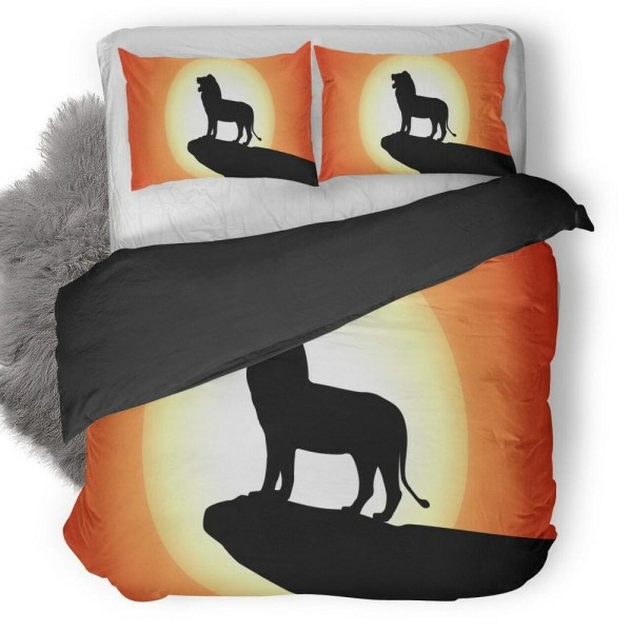 The Lion King Amazing Disney Room Decor Bedding Set Duvet Cover With Pillowcase Meaningful Gift For Kids Friend Family Member Holiday Gift