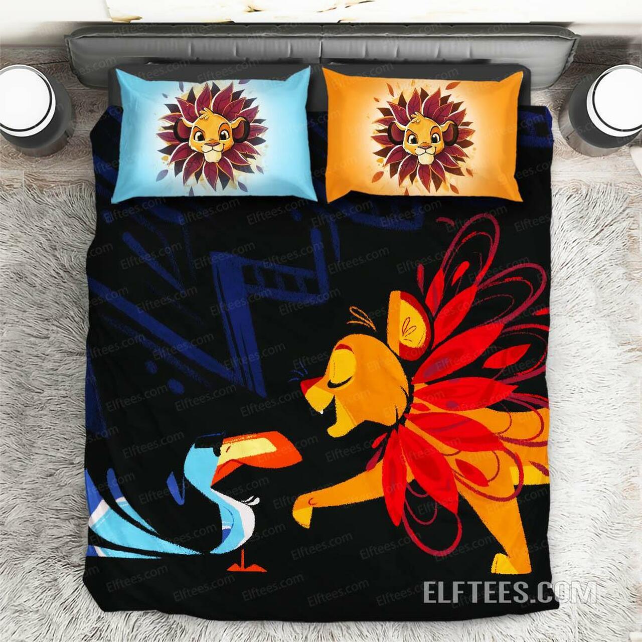 The Lion King Simba Kid Lk03 Amazing Disney Room Decor Bedding Set Duvet Cover With Pillowcase Meaningful Gift For Kids Friend Family Member Holiday Gift