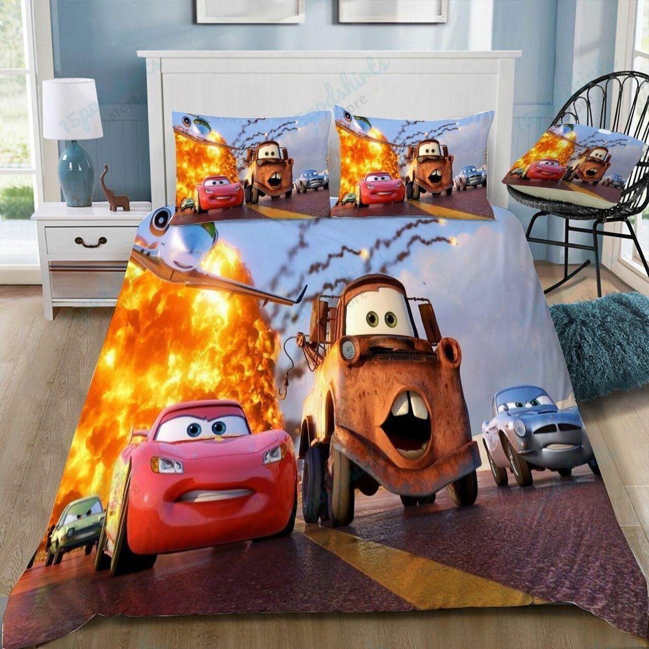 Disney Cars 20 Beautiful Decor For Disney Fan Bedding Set Duvet Cover Meaningful Gift For Love