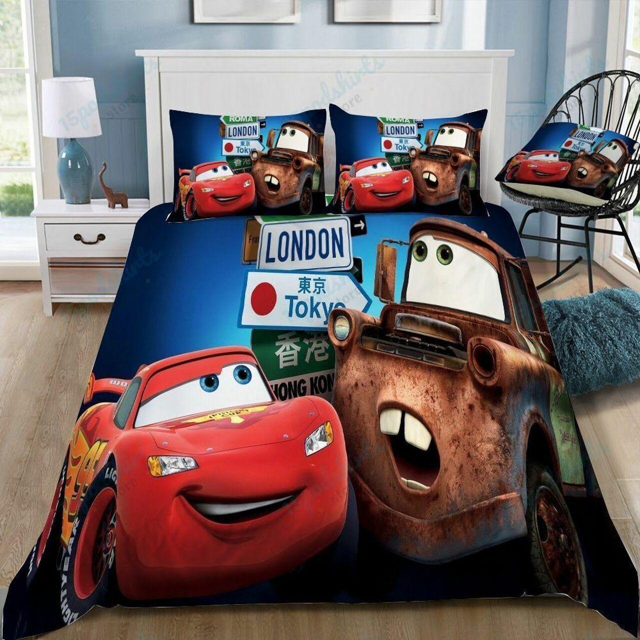 Disney Cars 10 Beautiful Decor For Disney Fan Bedding Set Duvet Cover Meaningful Gift For Love